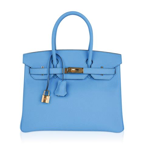 hermes celeste birkin|HERMES Epsom Birkin 30 Celeste 1289545 .